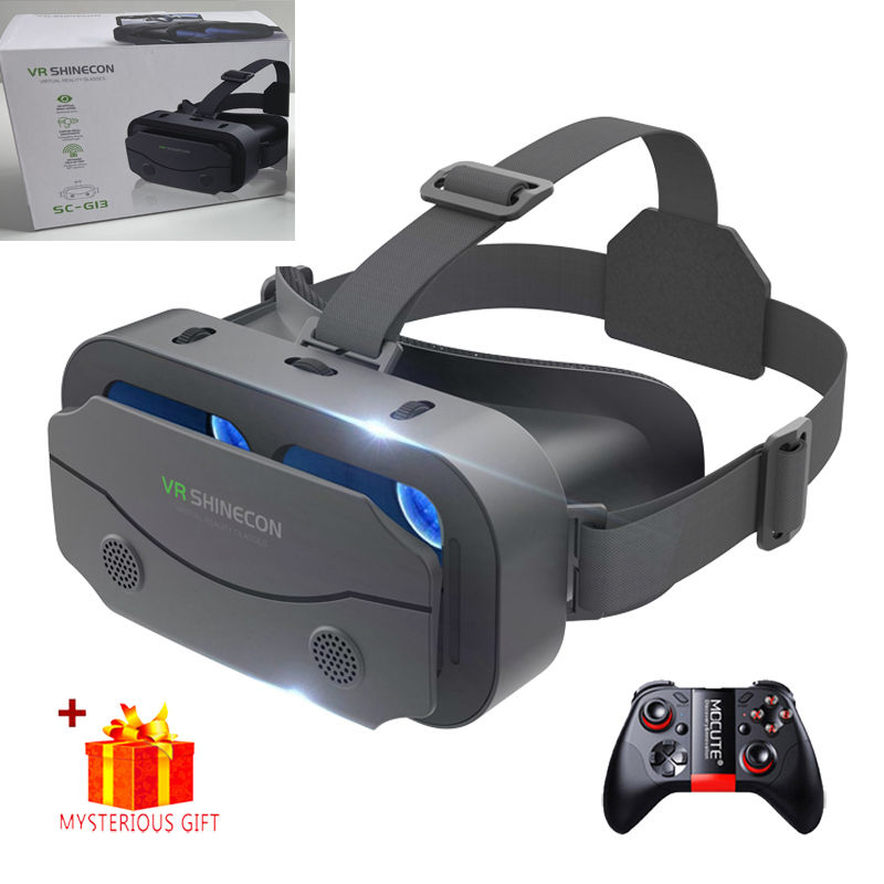 Thumbnail: 3D Virtual Reality VR Glasses Headset Devices Helmet Lenses Goggles Smart For Sm
