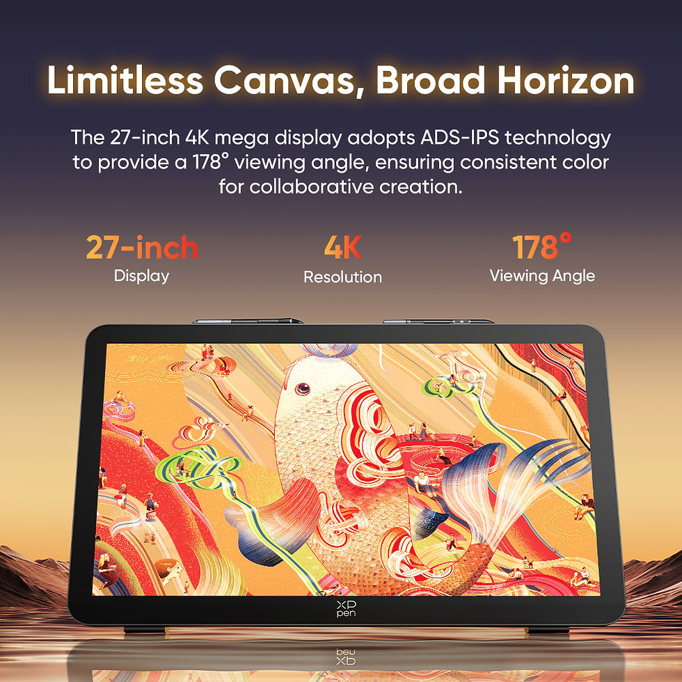 Thumbnail: XPPen Artist Pro 27 (Gen 2) 4K+120Hz Mega Display Graphics Tablet Monitor 27 inc