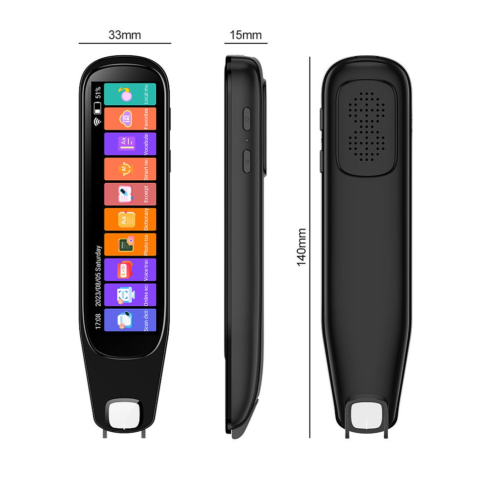 Thumbnail: MD21 voice Translation Pen Real Time Intelligent Text Scanning Point Reading Lea
