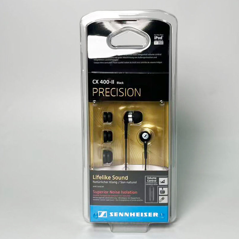 Sennheiser CX400II 3.5mm Wired Stereo Earphones,Precision HIFI Earphones for iPh