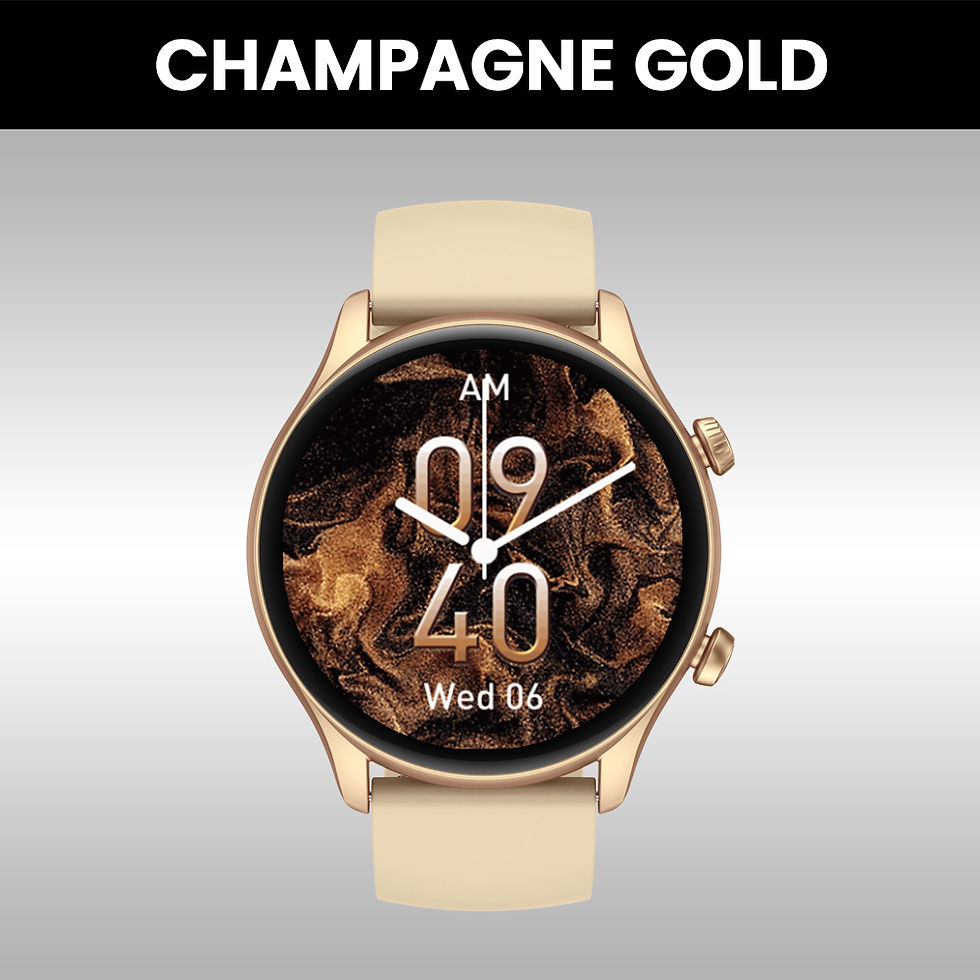 Thumbnail: New Zeblaze Btalk 3 Plus Voice Calling Smart Watch 1.39'' Large HD Color Display