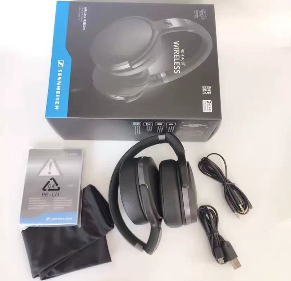 Thumbnail: Sennheiser Hd4.40Bt/Hd4.50Btnc Wireless Headphones Bluetooth Noise-Cancelling He
