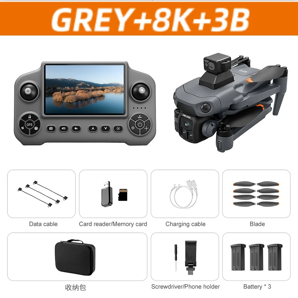 Thumbnail: Xiaomi Mijia Drone With screen RC 8K Professional HD Aerial Photography GPS Lase