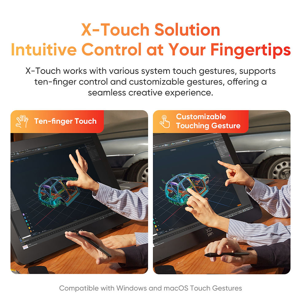 Thumbnail: XPPen Artist Pro 27 (Gen 2) 4K+120Hz Mega Display Graphics Tablet Monitor 27 inc