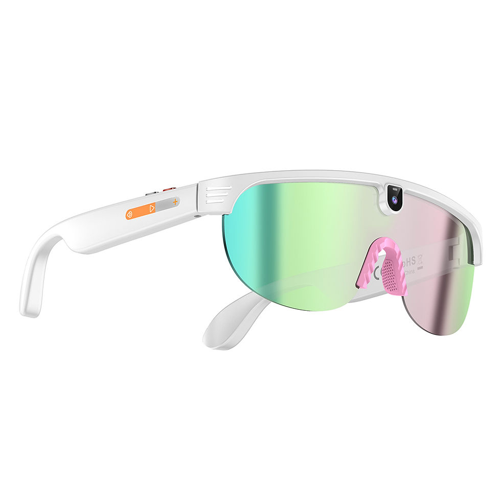 Thumbnail: 1Pc AI Smart Cycling Glasses Men 800W Camera Video with Translation Sunglasses C