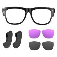 Thumbnail: OnePlus 6K HD AI Camera Glasses 800MP Photochromic Multifunctional Smart Glasses