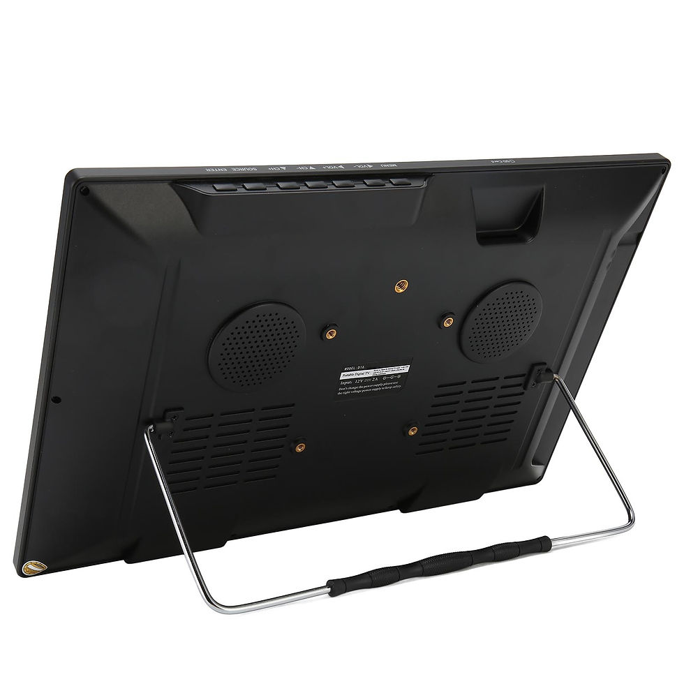 Thumbnail: LED Digital TV Portable TV 16 Inch High Sensitivity Tuner Rechargeable LED Digit