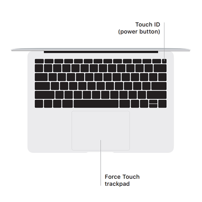 Thumbnail: 2018 MacBook Air (8th Generation) Intel i5 chip 13 Inch 128G/256G/512G/1T SSD 8G