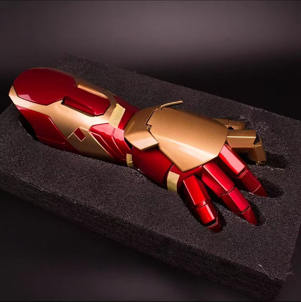 Thumbnail: New Iron Man Helmet Jarvis MK5 Black Gold Black Silver Electric Helmet Voice Con