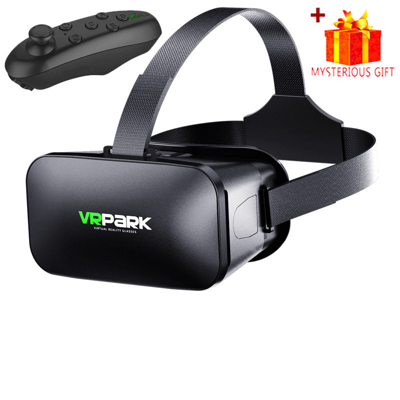 Thumbnail: VR Glasses 3D Virtual Reality Headset Helmet For Phone Lenses Goggles Devices Vi