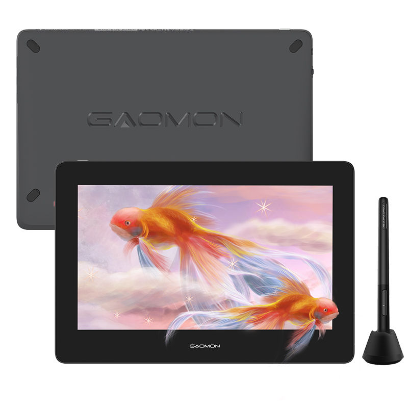 Thumbnail: GAOMON PD1220 11.6" Graphics Tablet with Display – Battery-Free Stylus, Compat