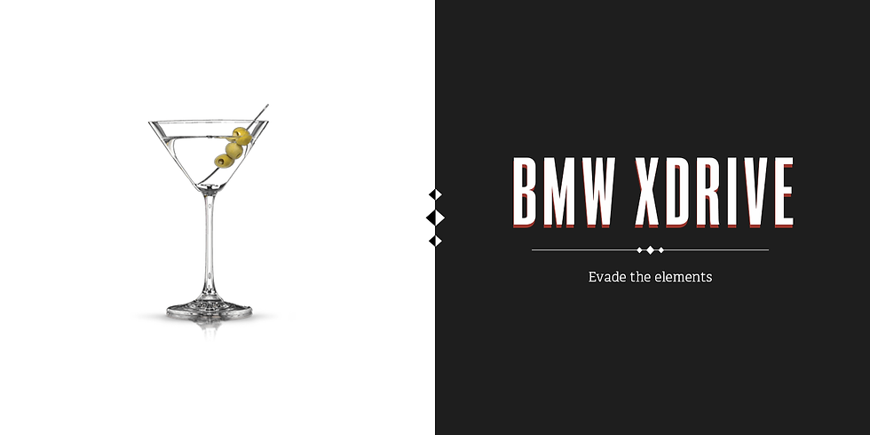 BMW's Dirty Martini