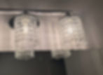 Crystal bead vanity light fixture in a bathroom gallery