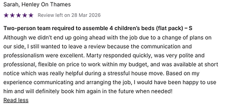Testimonial reviews