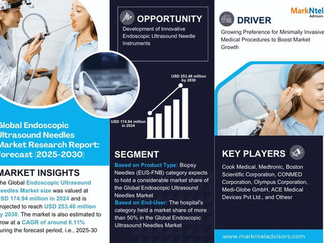 Endoscopic Ultrasound Needles Market Analysis 2025–2030: Size, Share & Future Outlook