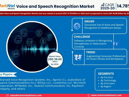 Voice and Speech Recognition Industry Report 2025–2030: Growth, Trends & Key Players
