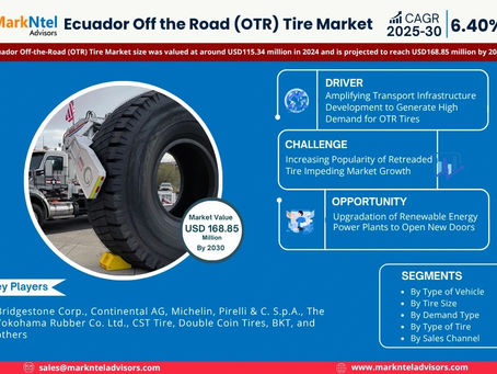 Ecuador Off the Road (OTR) Tire Market Outlook 2030: Leading Companies & Share Insights