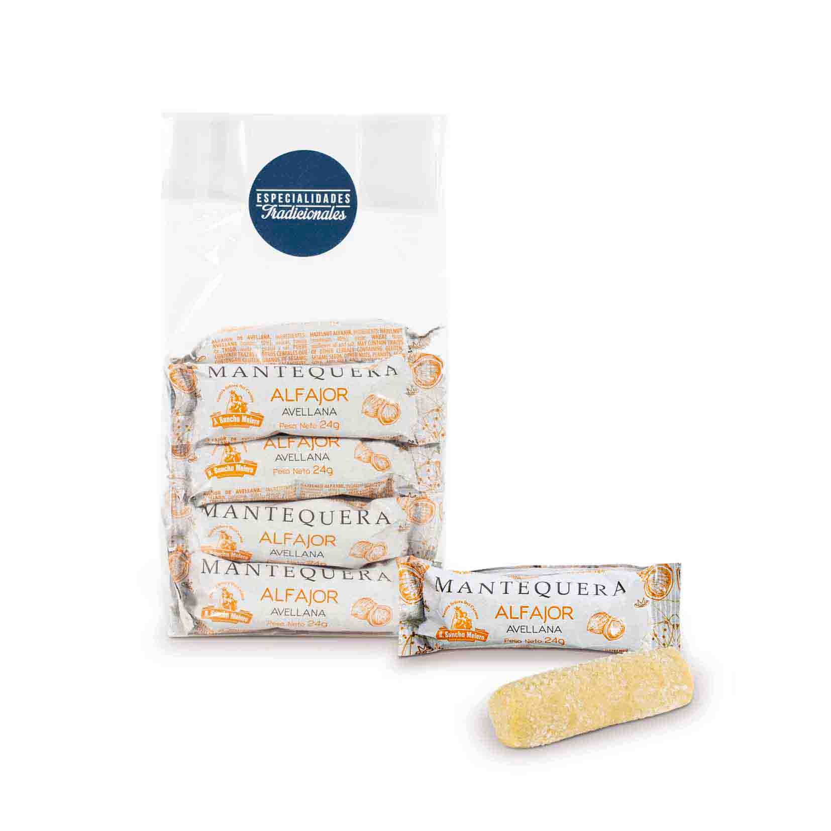 Alfajor 40% Avellana 300g Bolsa