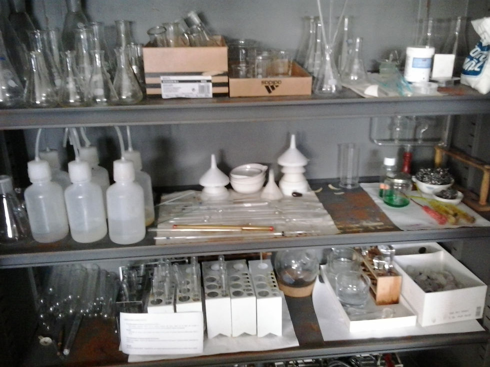 Materiales de laboratorio