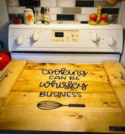CUSTOM STOVE COVERS $75