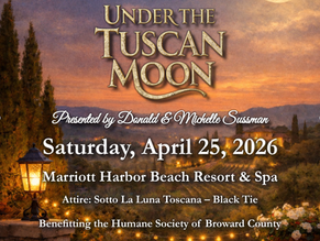 🐾 PAWS Gala “Under the Tuscan Moon”