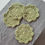 Thumbnail: #2204CHD - Crocheted Flower Coaster Green
