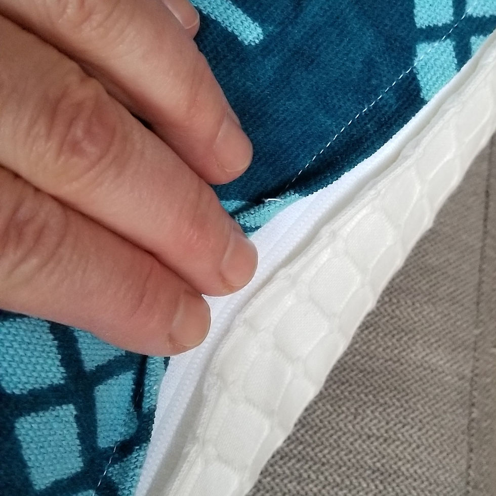 Thumbnail: #CU4 - Teal & Turq Mudcloth