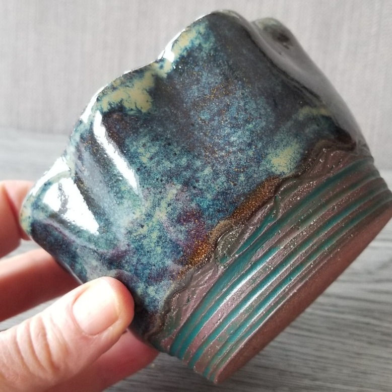 Thumbnail: #P102 - House with Trees Bowl