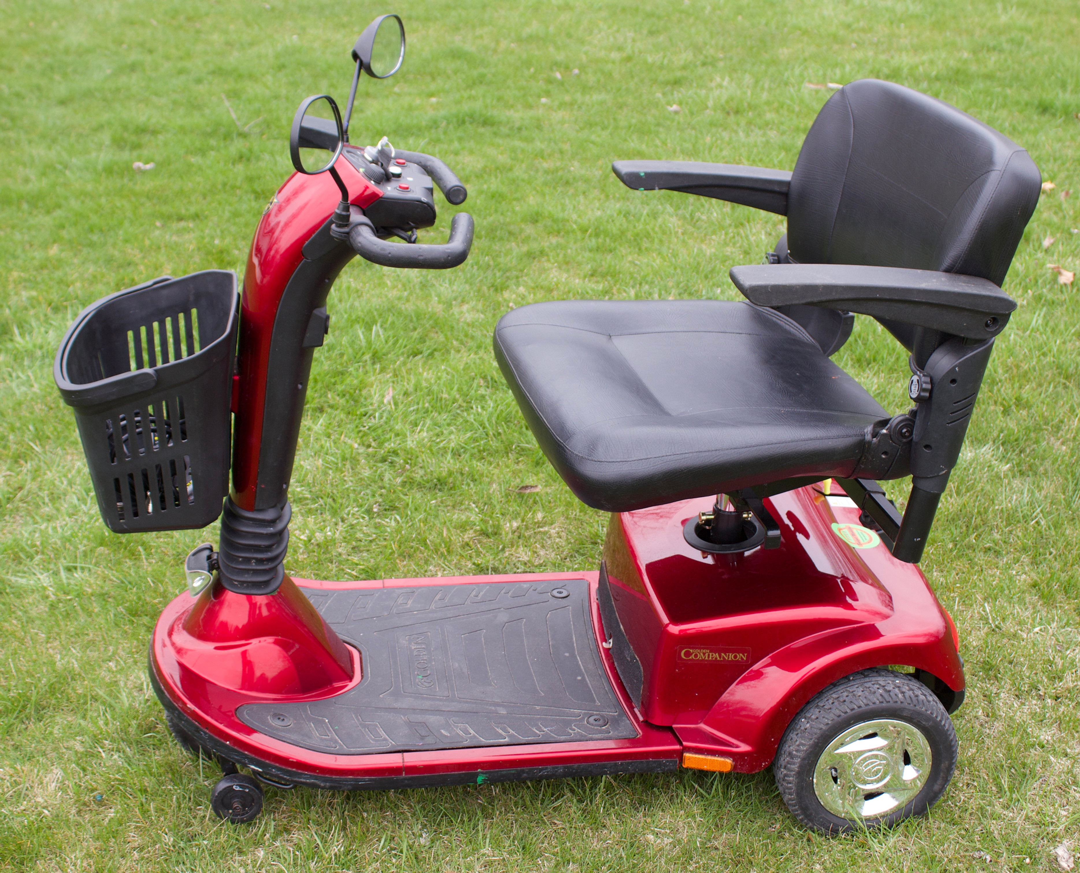 Golden Companion Red/Black Seat