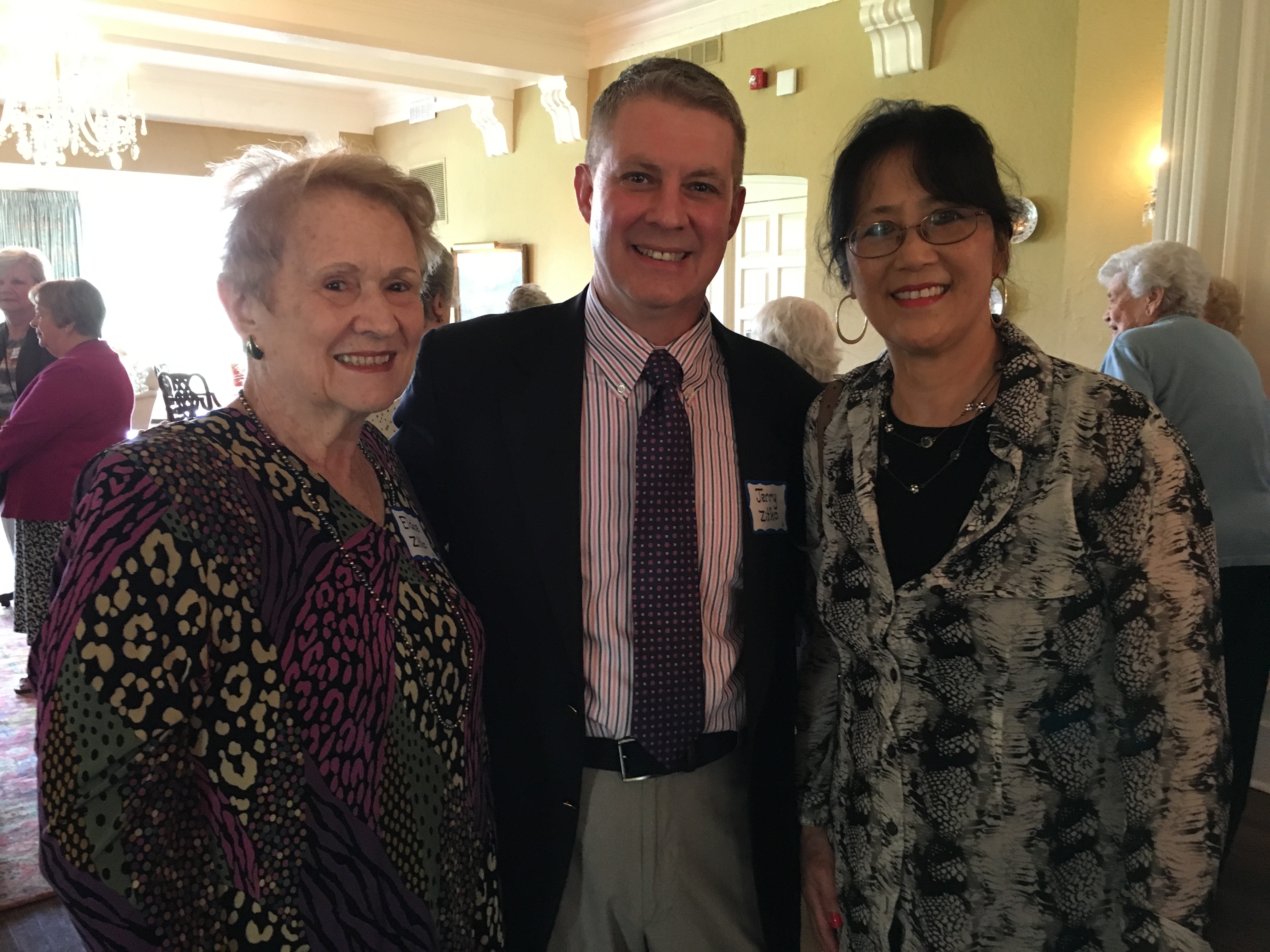 Elaine Z. and Sophia F., May Luncheon 2018