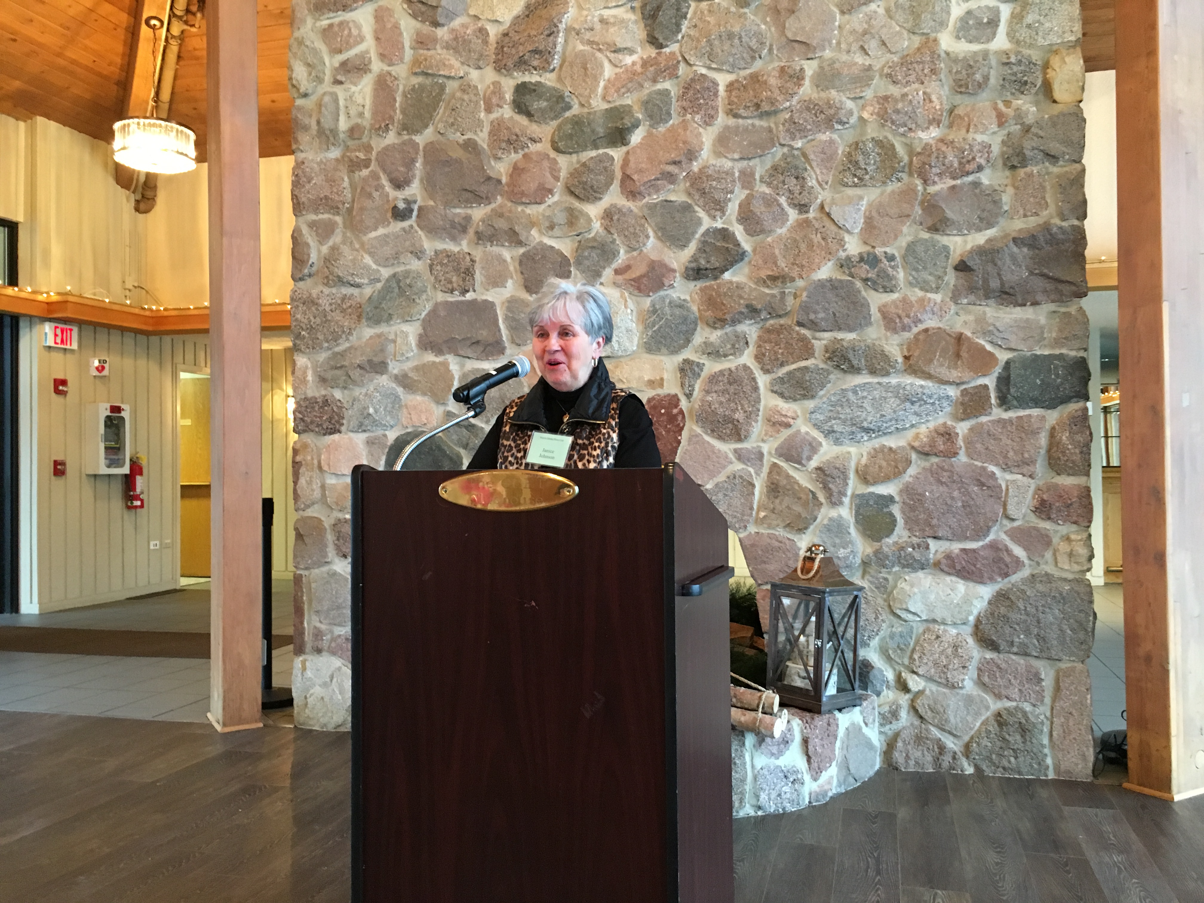 Janice Johnson, Jan. 2018 Meeting