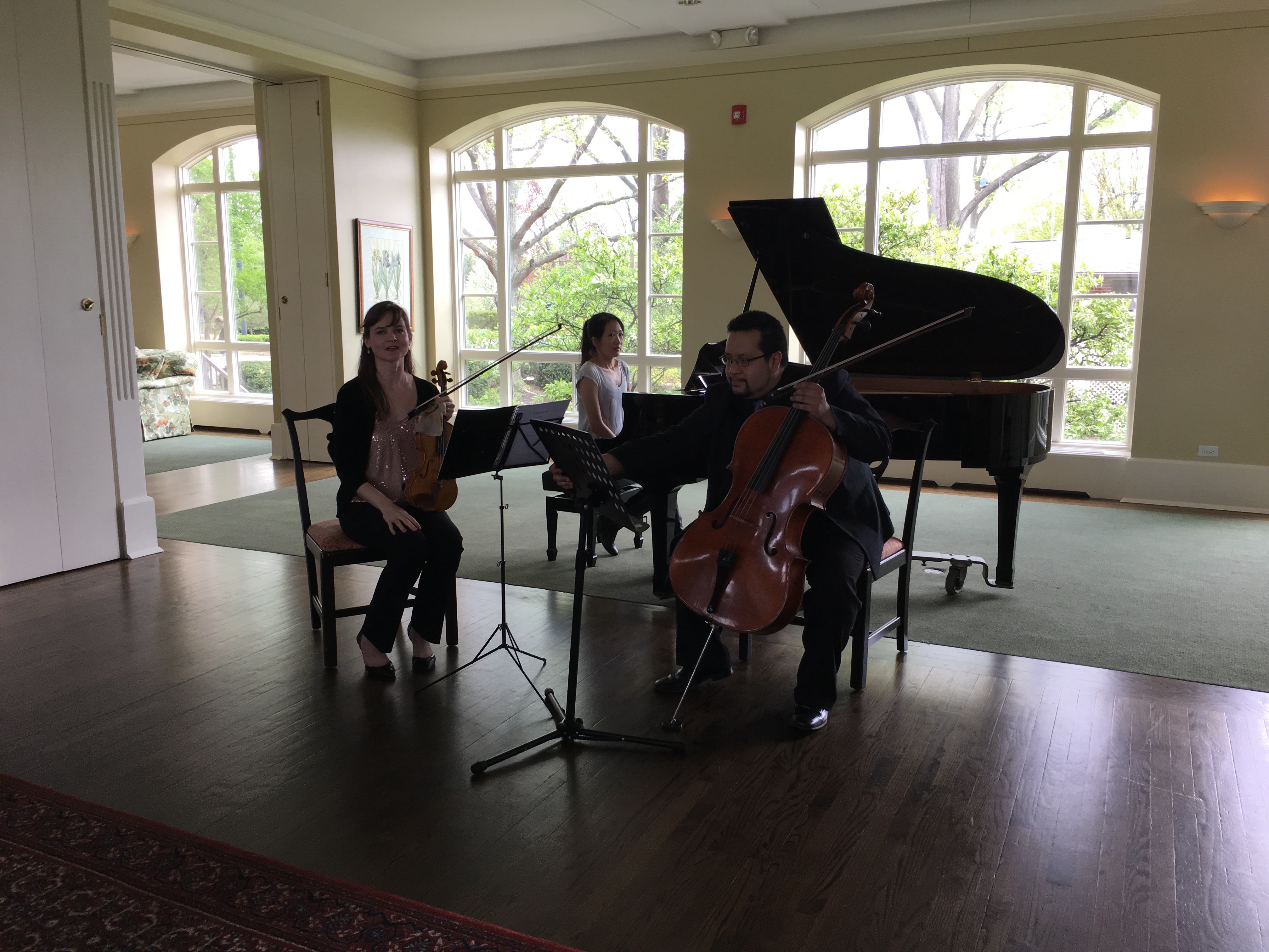 Kate Carter, Louise Chan, Victor Sotelo, May Luncheon 2018
