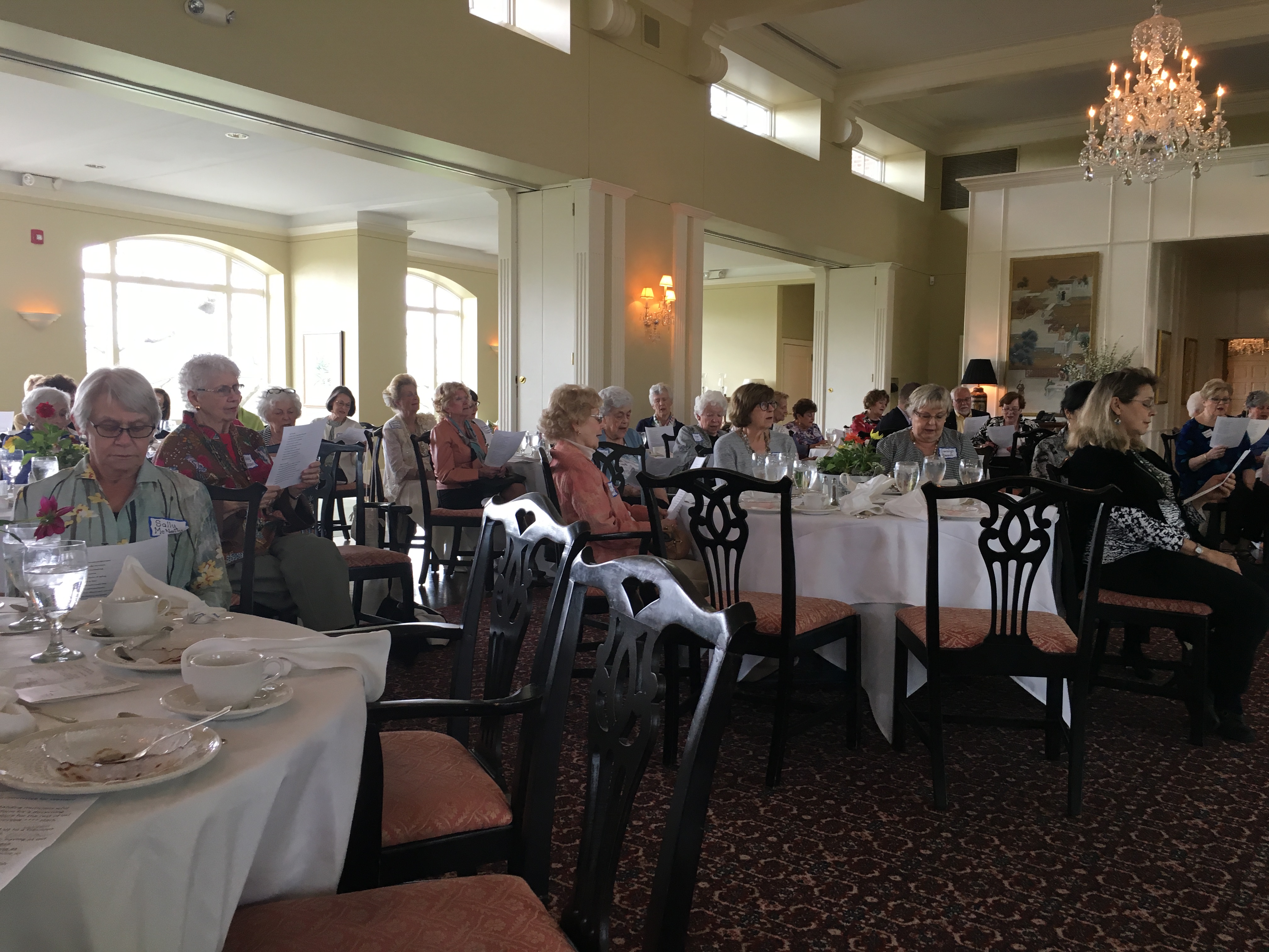 May 2018 Luncheon, Program Cafe Music