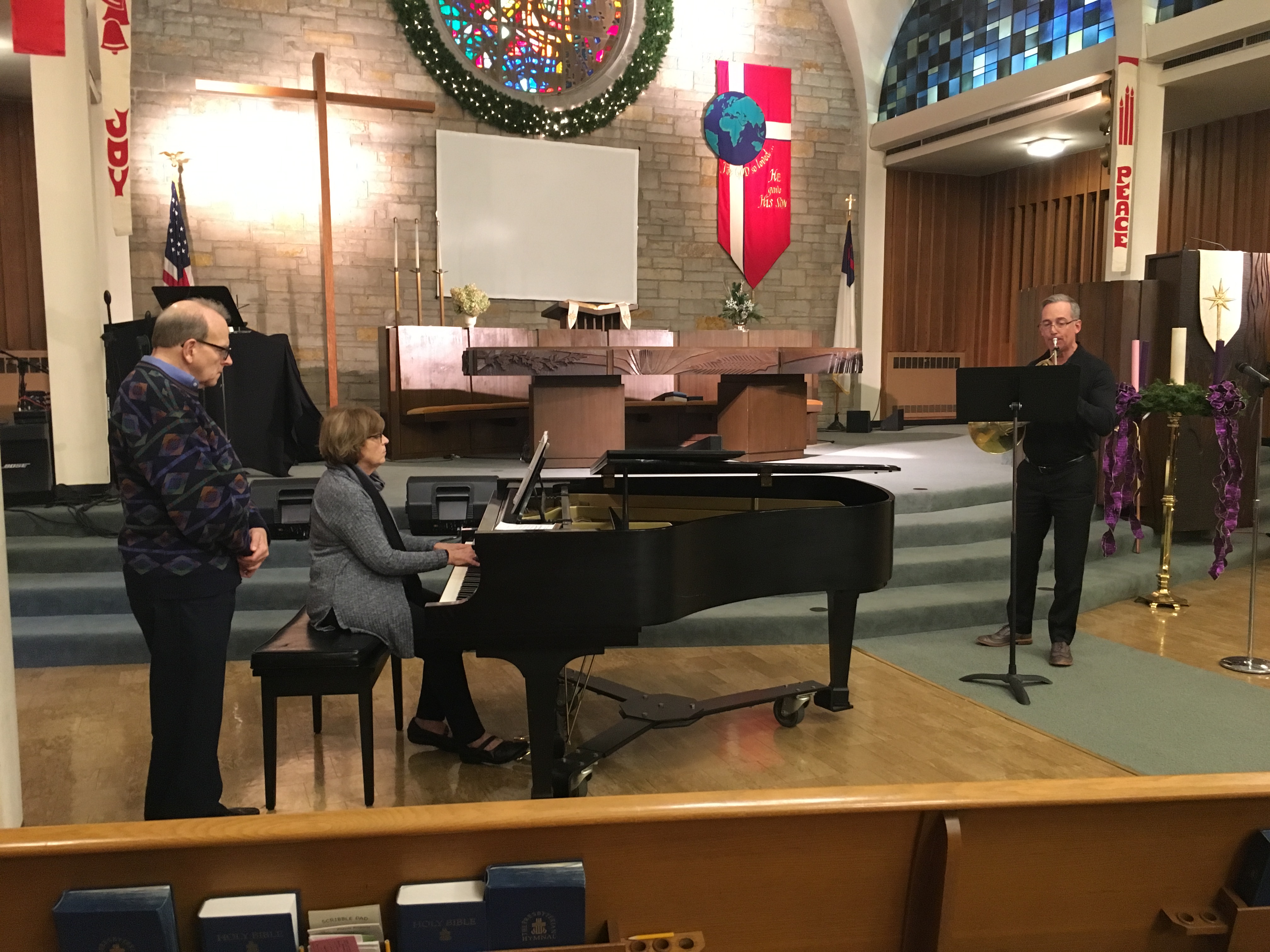 Joan Bentley Hoffman and Paul Seeley