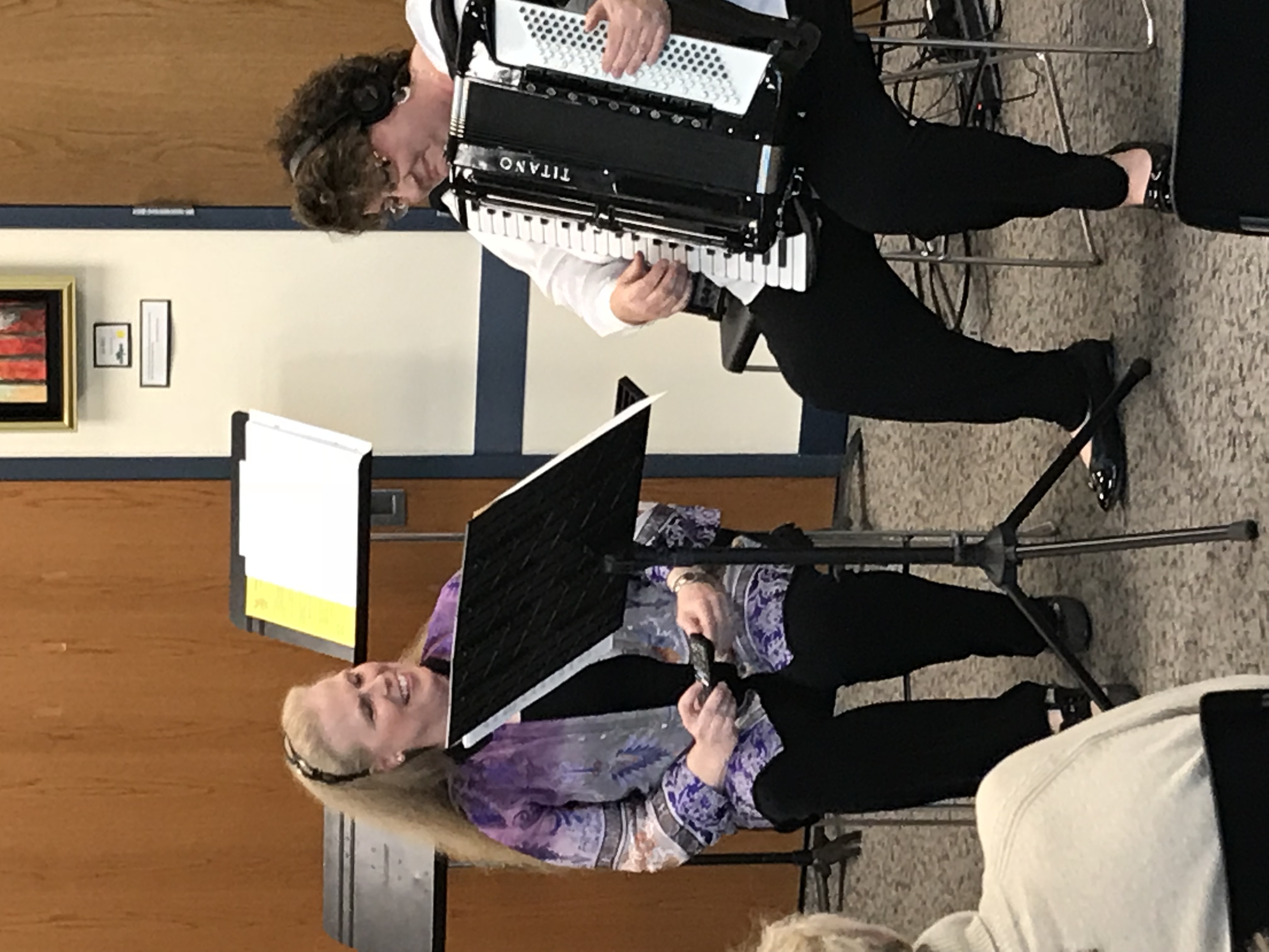Joanne Beth Sennett, guest and Mary Ann