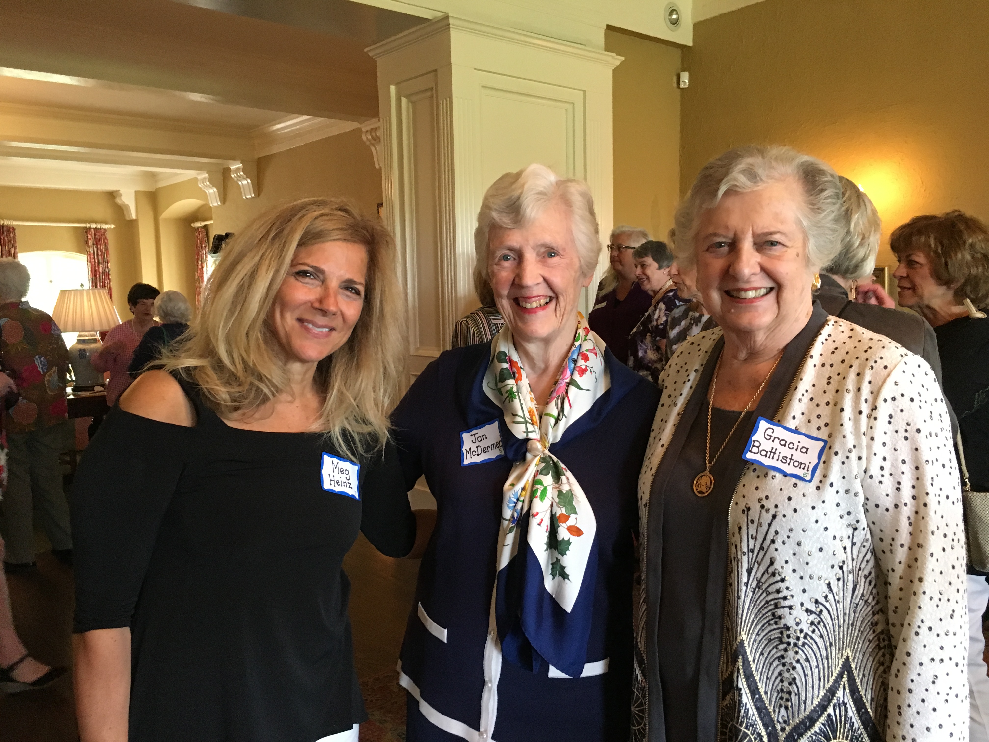 Jan McDermed and friends, May Luncheon 2018
