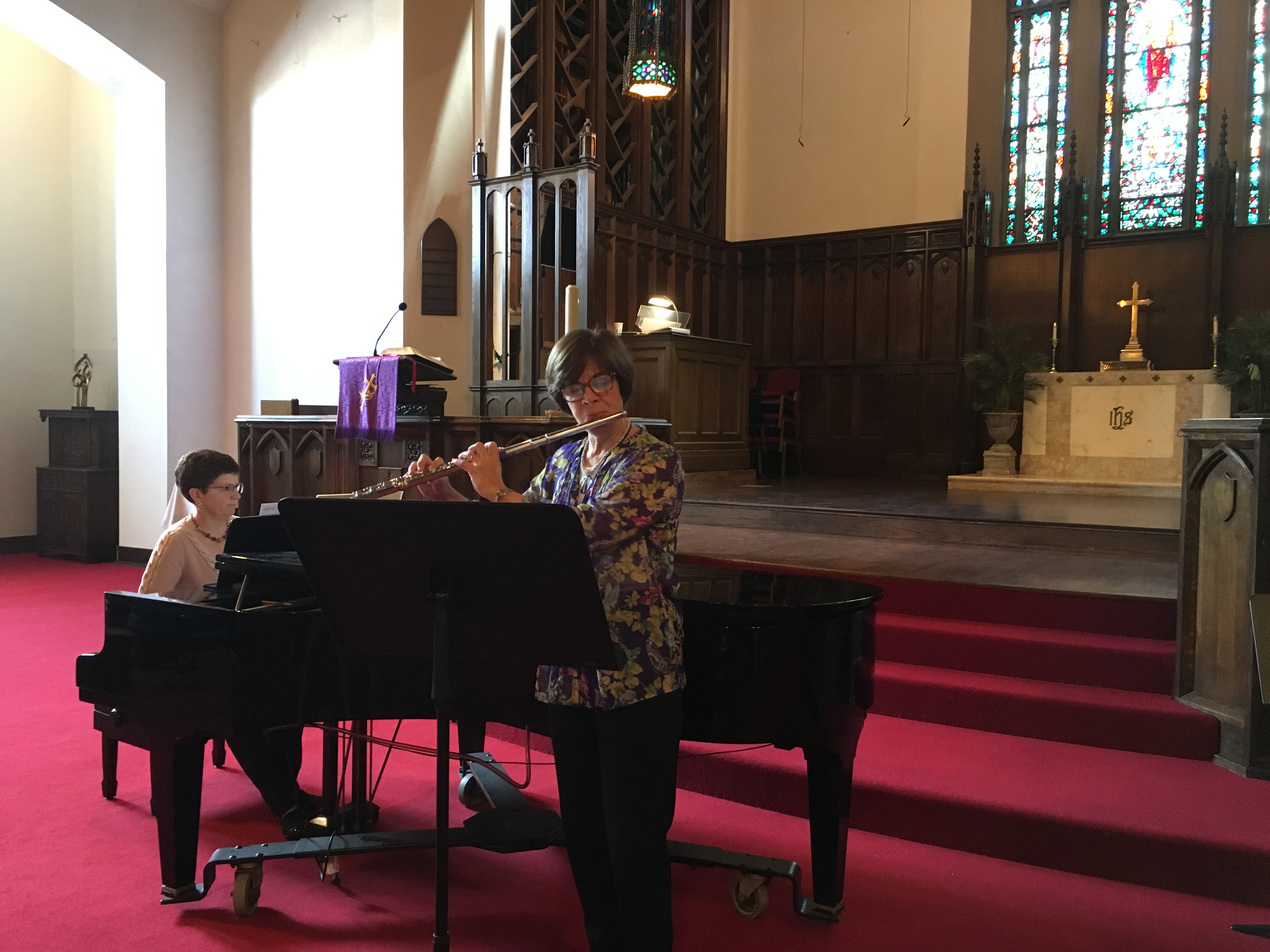Lisa Wolf and Karin Ursin, March 14, 2018