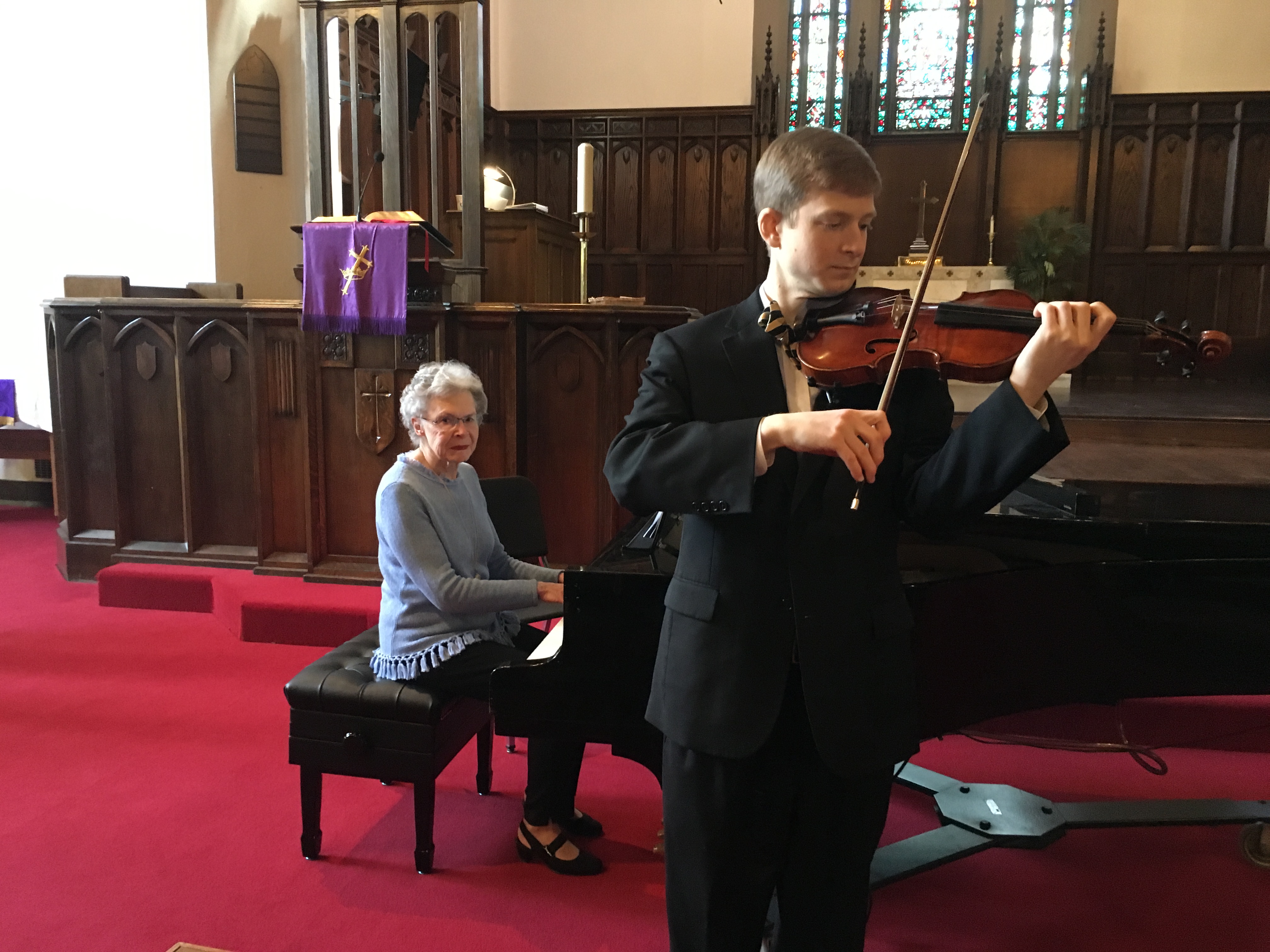 Daniel Ziesemer and Nola Gustafson, March 14, 2018