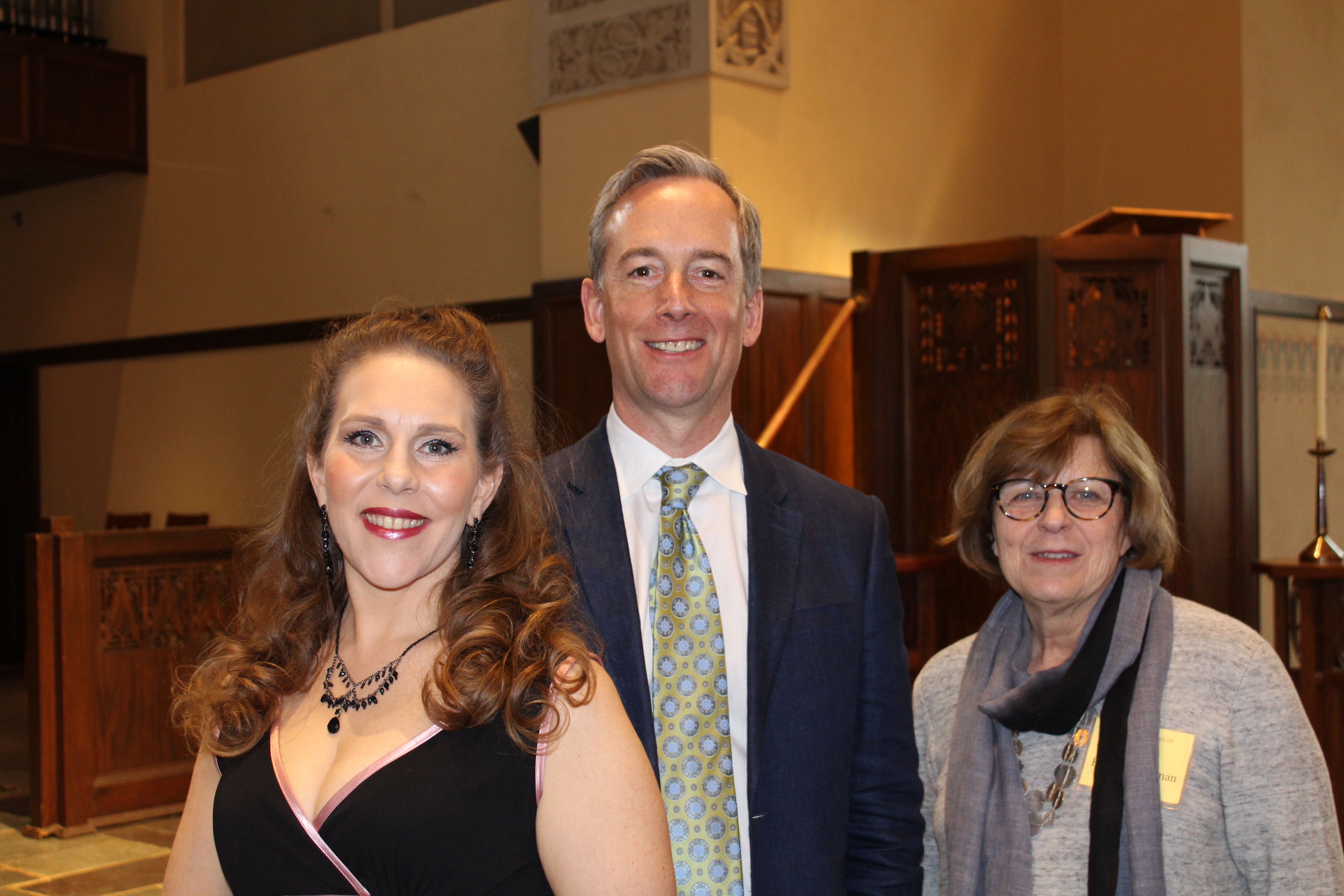 Celeste Martino, Paul Seeley, Joan Bentley Hoffman, April 2017 IMG_0140