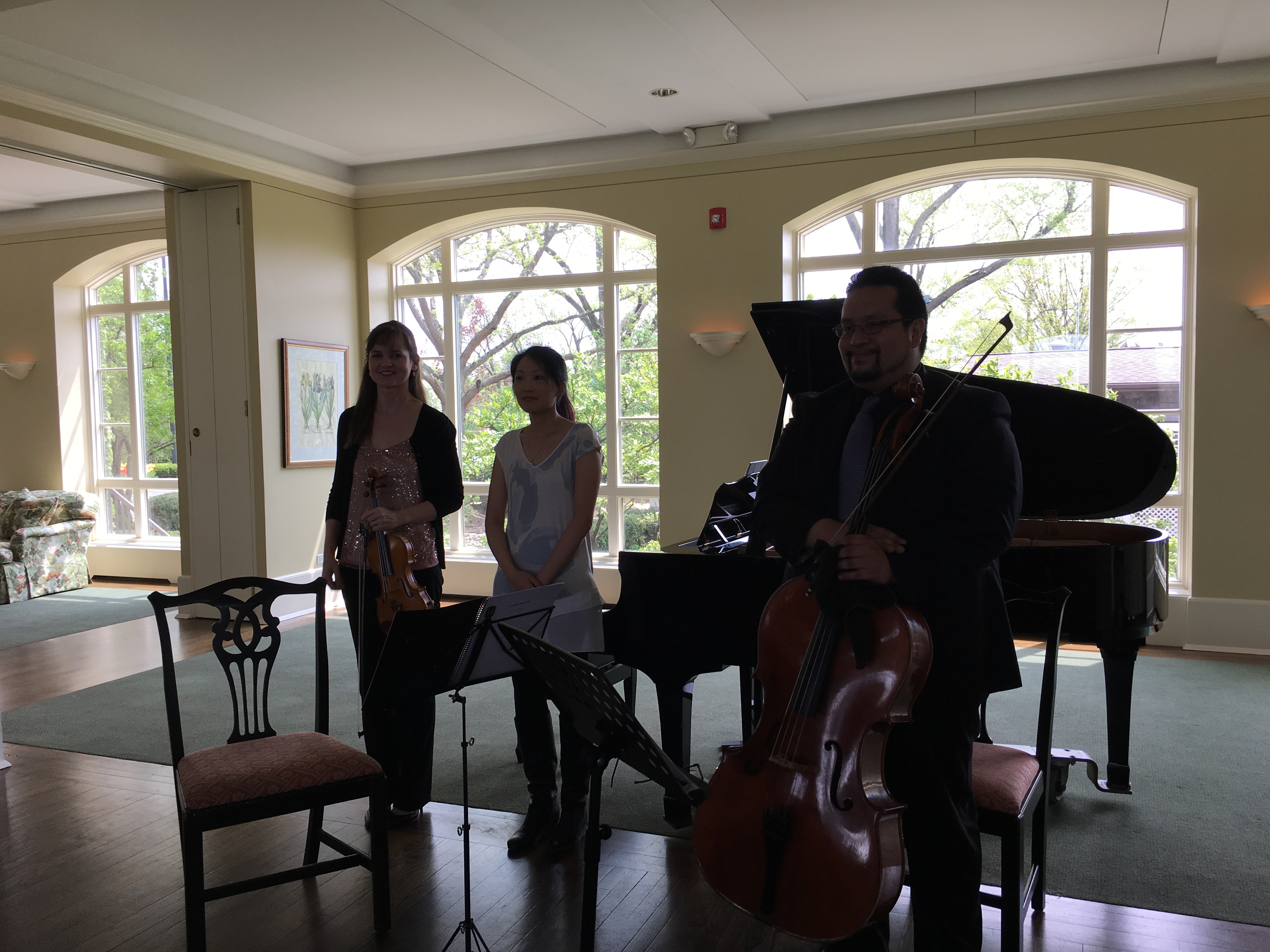 Kate Carter, Louise Chan, Victor Sotelo, May 2018 Luncheon