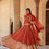 Thumbnail: Trendin Red Silk Lehenga choli for Bridal