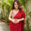 Thumbnail: Red Gorgeous Fox Georgette Celerity Wear Saree
