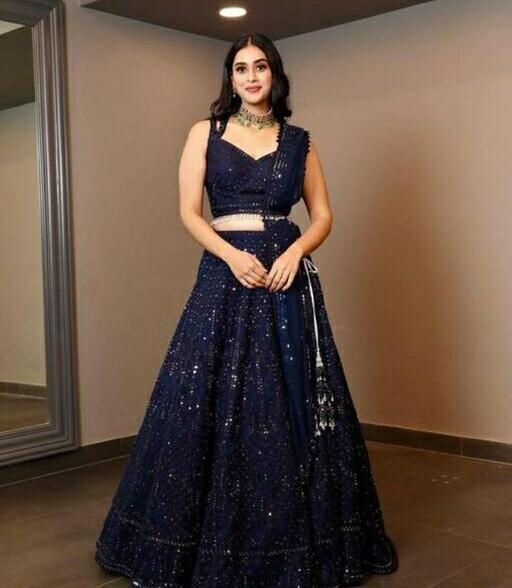 latest pattern of wine colour lehenga choli