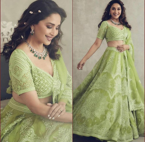 madhuri dixit designer dresses Madhuri Dixit