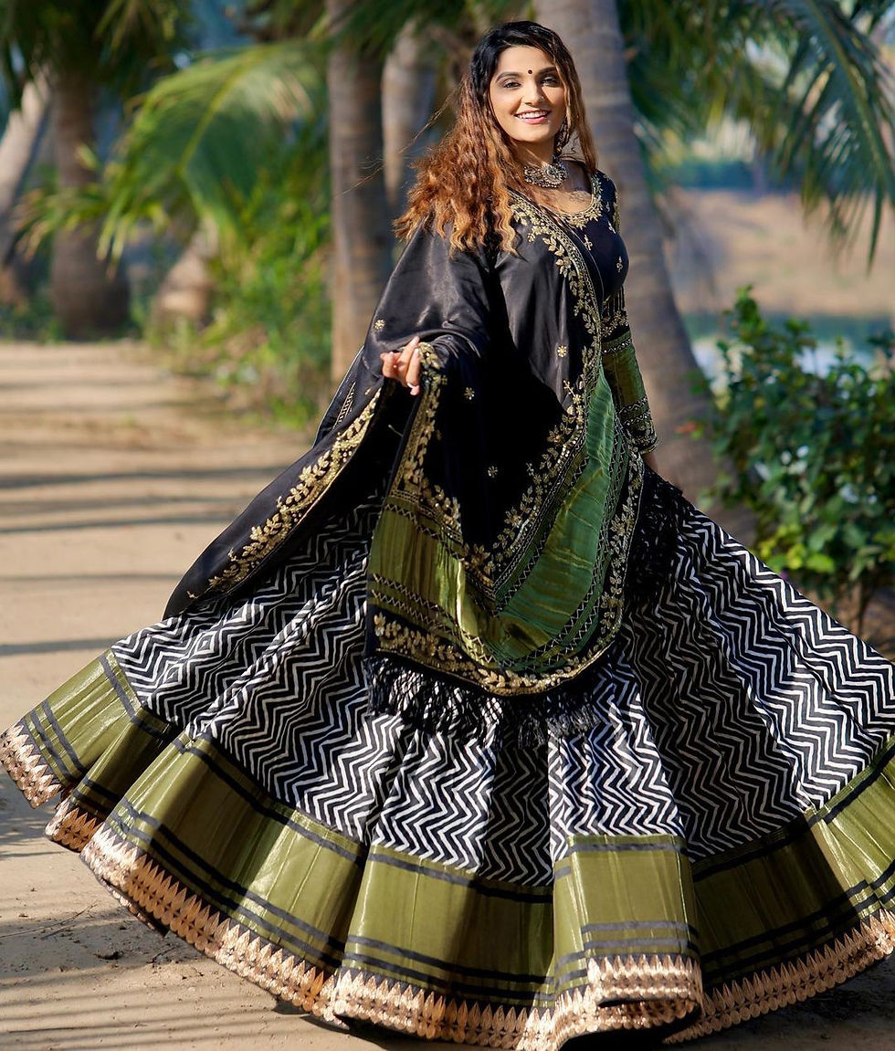 Thumbnail: Latest Digital Print Lehenga Choli