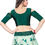 Thumbnail: Latest Green colour Silk Lehenga choli