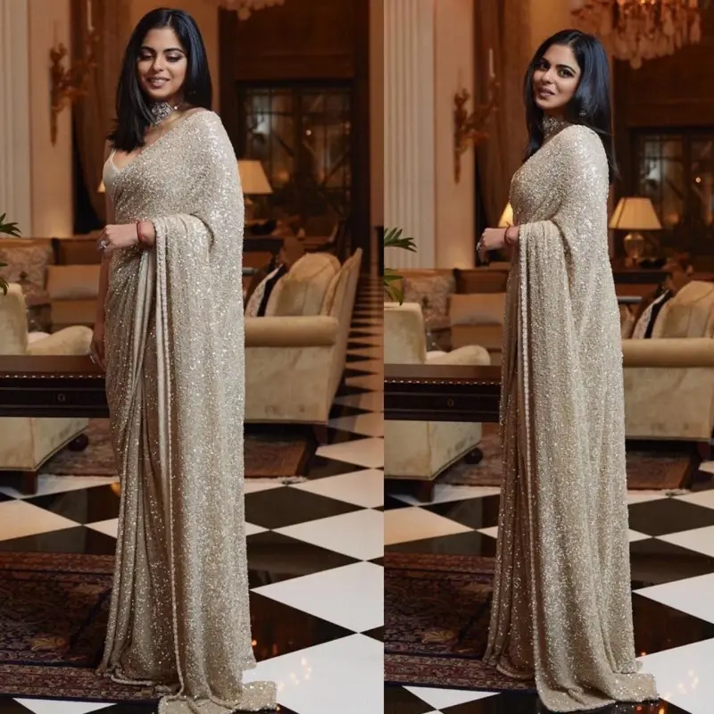 Buy Isha ambani Cocktail saree