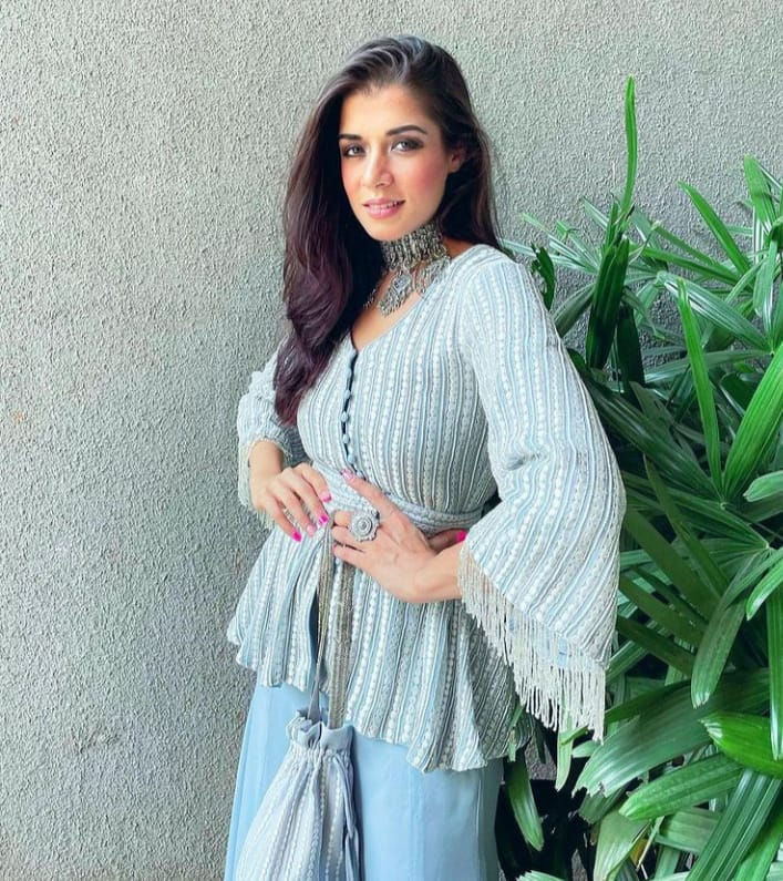 Thumbnail: Latest Bollywood Style Designer Plazzo suit