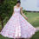 Thumbnail: Surpassing Light Pink Colored Party Wear Gown Design