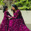 Thumbnail: Buy mother daughter wine color combo gown from keerramnx